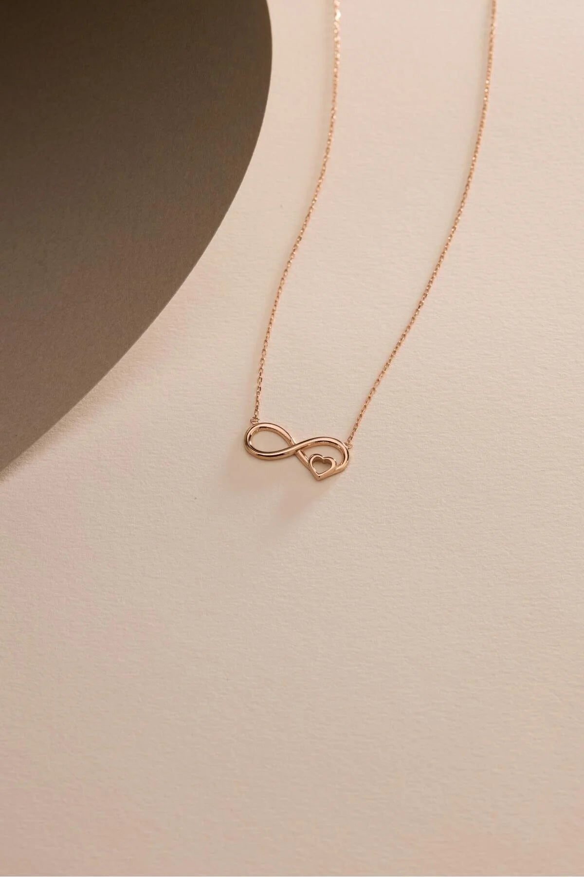925 Sterling Silver Chain Infinity Necklace