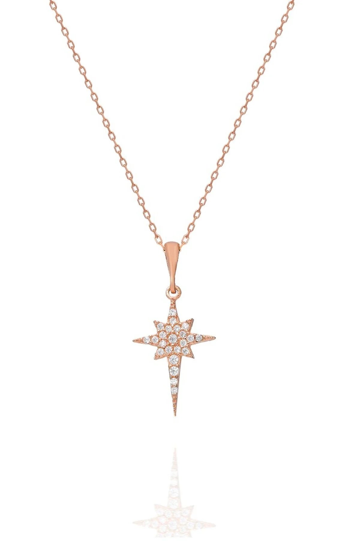 925 Sterling Silver Chain Northstar Necklace