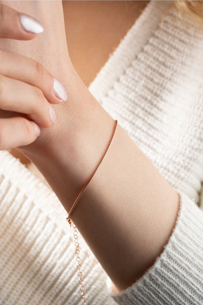 925 Sterling Silver Chain Italian Bracelet