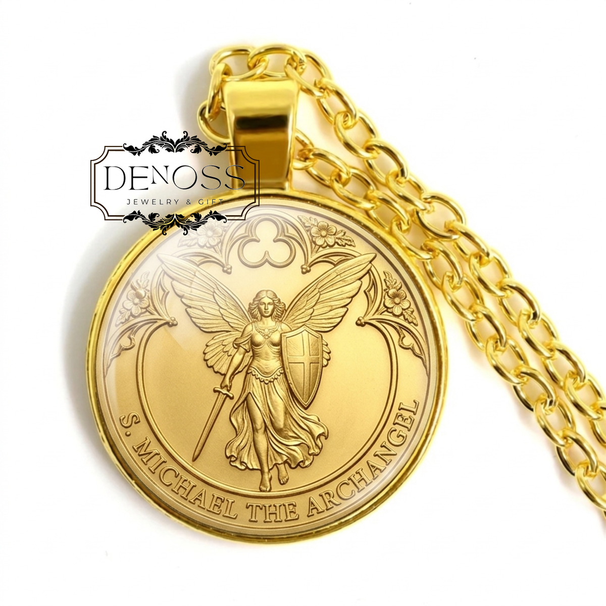 St.Michael The-Archangel Necklace