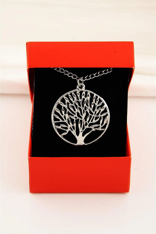 Tree of Life Gold-Silver Necklace
