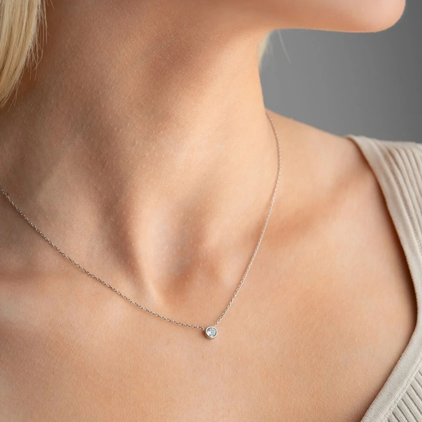 925 Sterling Silver Chain Clover Necklace