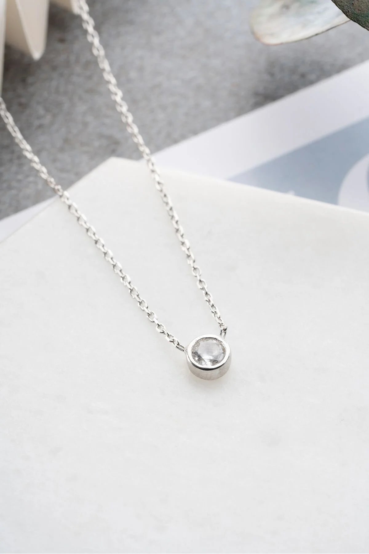 925 Sterling Silver Chain Clover Necklace