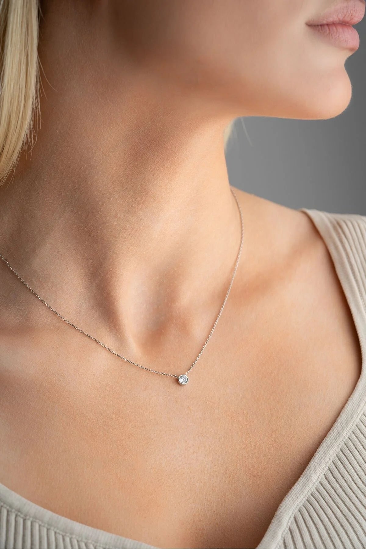 925 Sterling Silver Chain Clover Necklace