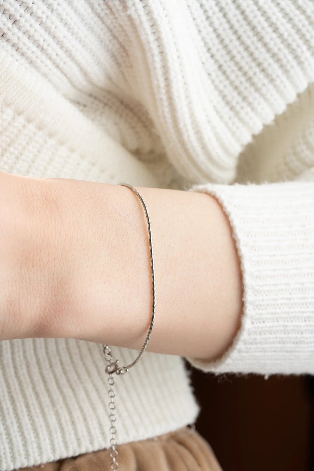 925 Sterling Silver Chain Italian Bracelet
