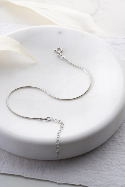 925 Sterling Silver Chain Italian Bracelet