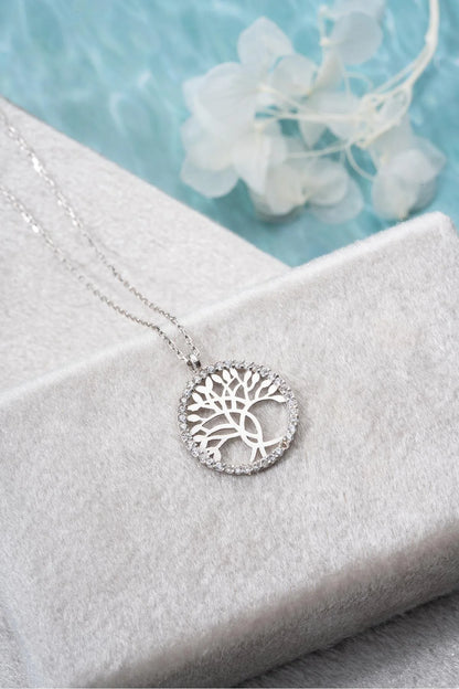 925 Sterling Silver Life Tree Necklace
