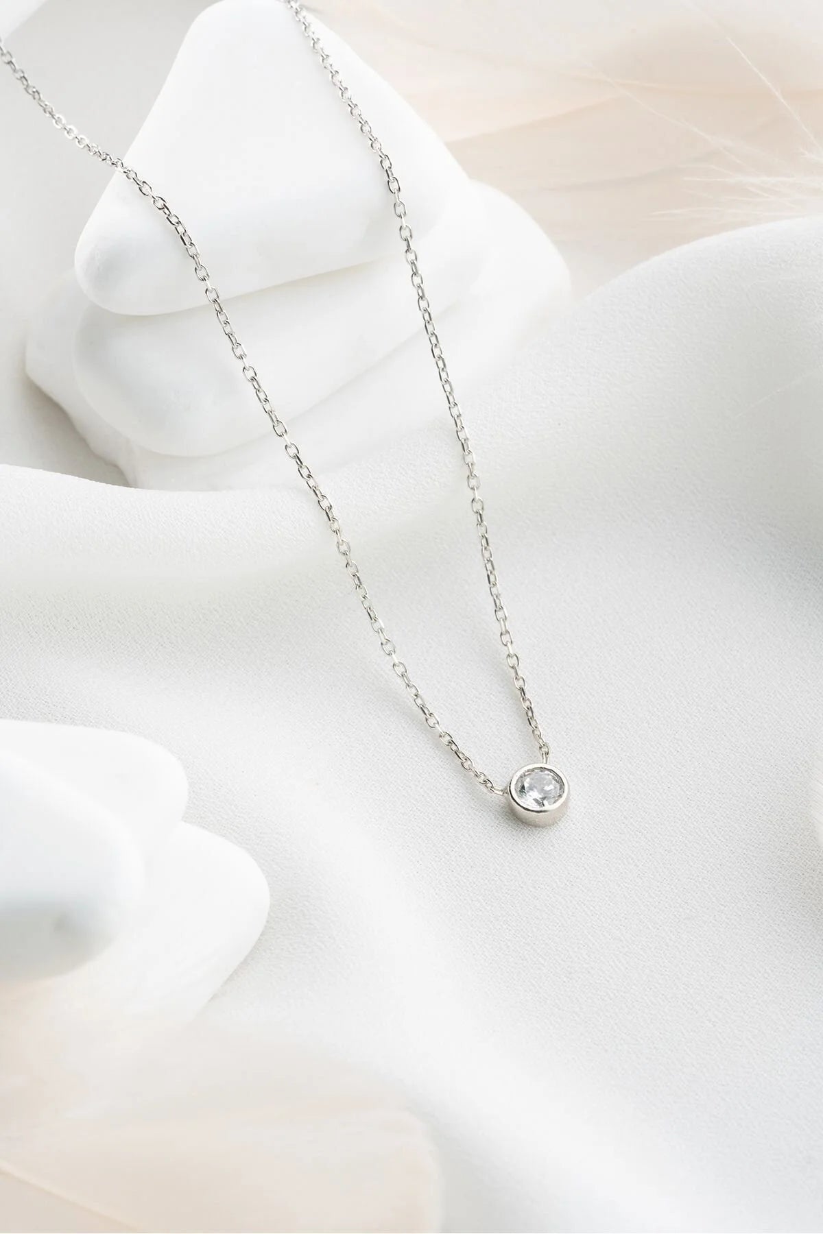 925 Sterling Silver Chain Clover Necklace