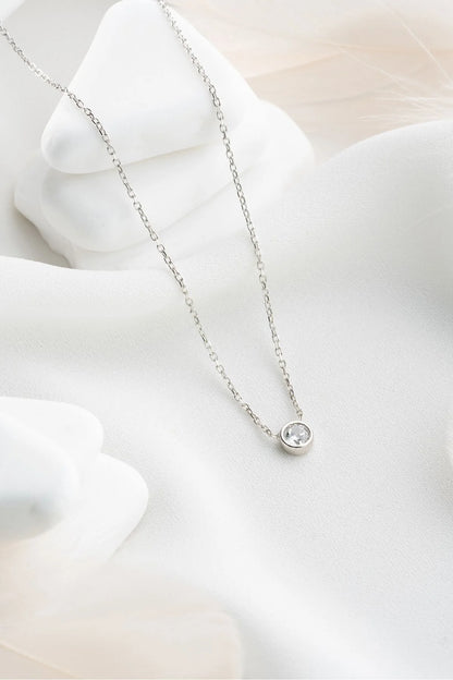 925 Sterling Silver Chain Clover Necklace