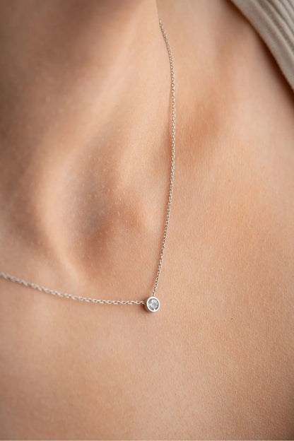 925 Sterling Silver Chain Clover Necklace