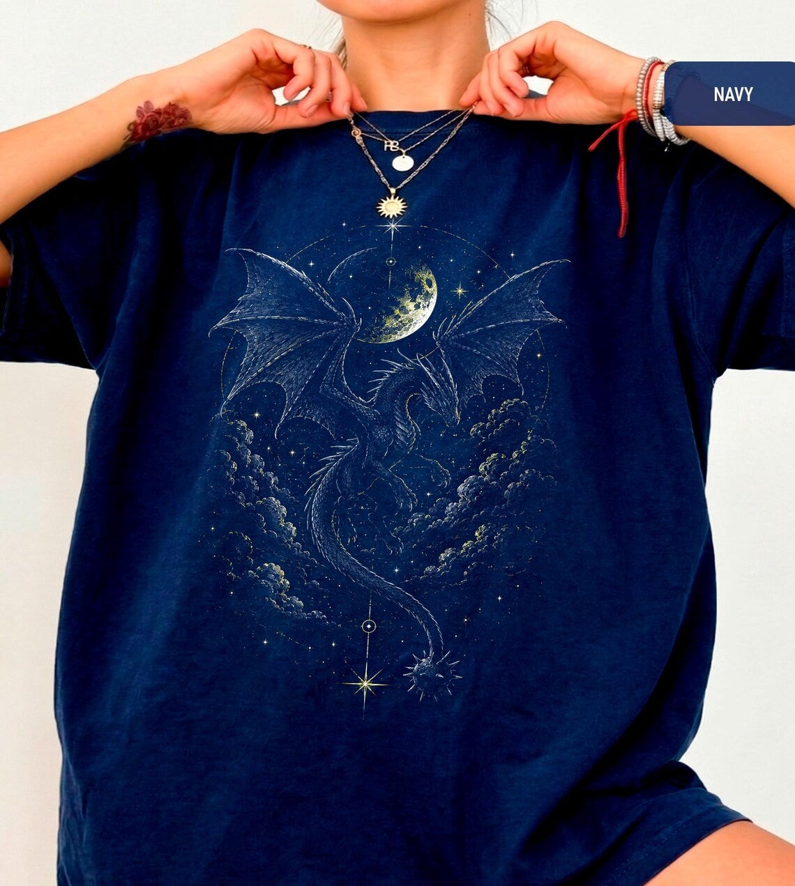 Tairn t-shirt, Black Morningstar Graphic Tee, Fourth Wing Inspired Shirt, Violet Sorrengail Gift