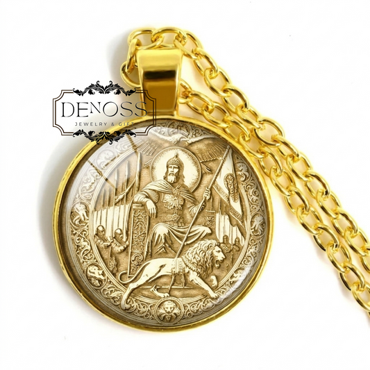 Tamerlane Pendant Mongol-Turkic Necklace