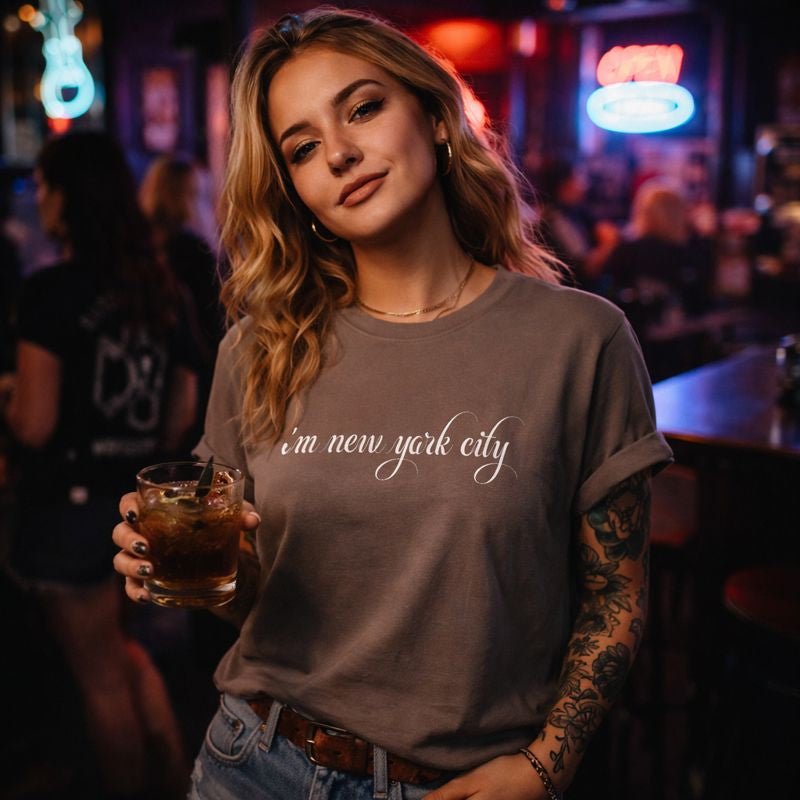 Taylor Swift I'm NewYork City Lyrics T Shirt