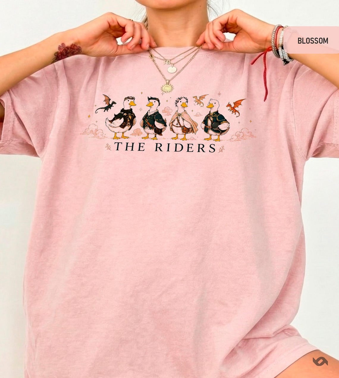 The Riders Shirt, Fantasy Dragon Rider Tee, Bookish Romantasy Reader Apparel