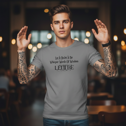 The Beatles Tshirt,Let it Be Lyrics, Music Tshirt