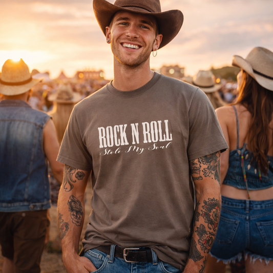 Rock N Roll Stole My Soul, Rock Tshirt