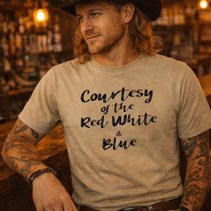Toby Keith Courtesy of the Red White & Blue Country Music Tshirt
