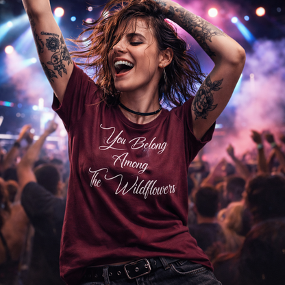 Tom Petty,You Belong Among The Wildflowers,Music  Tshirt