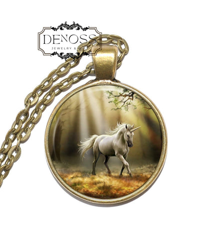 UNICORN Necklace,Fantasy,Magic,Legendary creature,Art Pendant Necklace,Handmade Jewelry