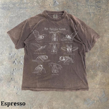Vintage Bat Shirt, Retro Science Illustration Goth Nature Lover Biology, Halloween 90s Teacher Gift