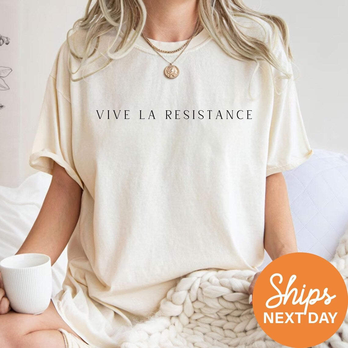 Vive La Resistance Shirt, Feminist T Shirt, Empowering Shirts for Women, Women's Rights Tee, Feminist Gift, Female Power Shirt