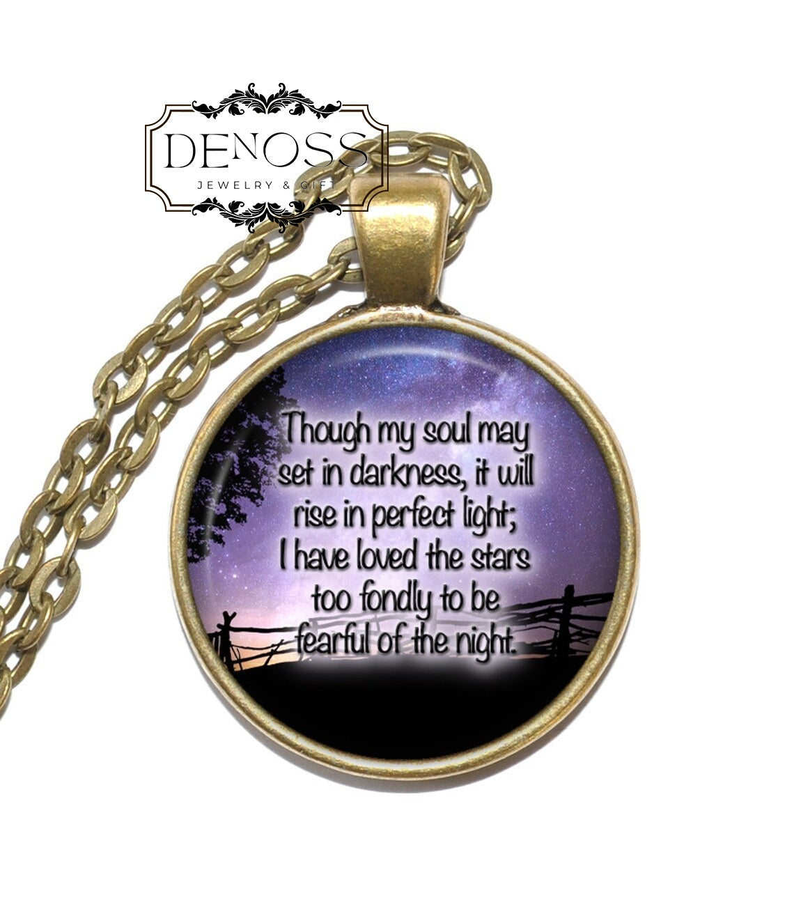 WICCAN Necklace,Quote,Spiritual,Wicca,Witch,Witchcraft,Pagan,Nature,Ancient,Agnostic,Inspirational Necklace