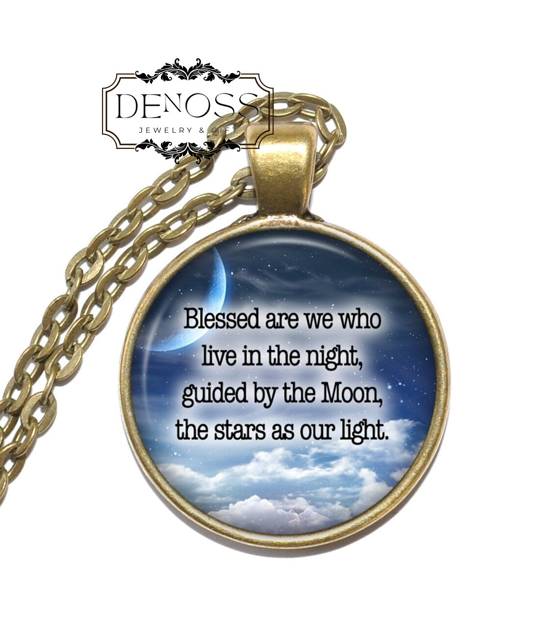 WICCAN Necklace,Quote,Spiritual,Wicca,Witch,Witchcraft,Pagan,Nature,Ancient,Agnostic,Inspirational Necklace,Art pendant