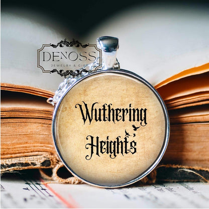 Wuthering Heights Pendant Necklace,Bronte Sisters Jewellery