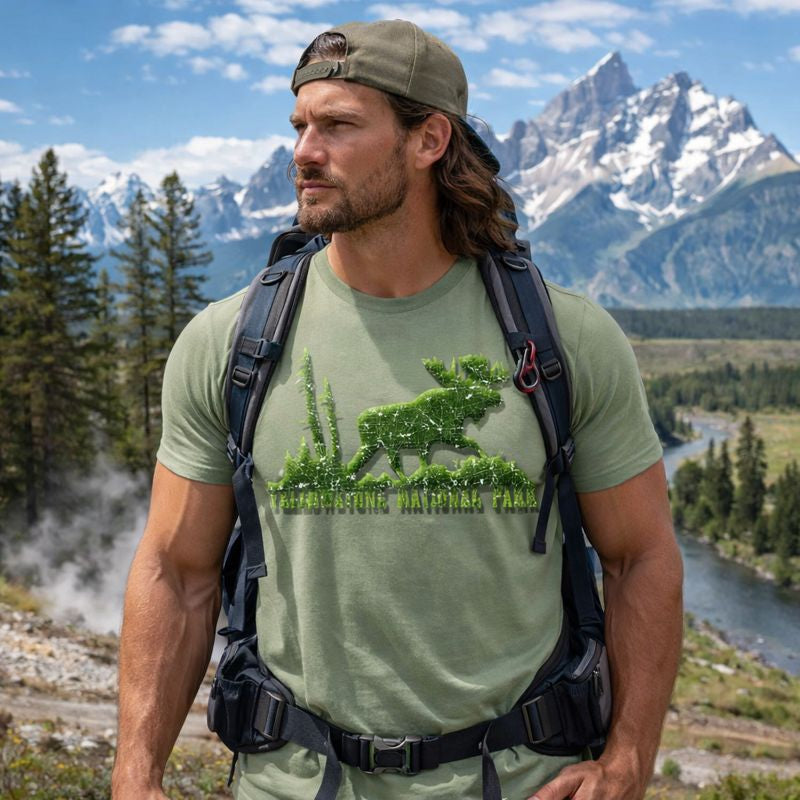 Yellowstone T shirts , Adventure T shirts , National Park T shirts , Camper , unisex T shirts