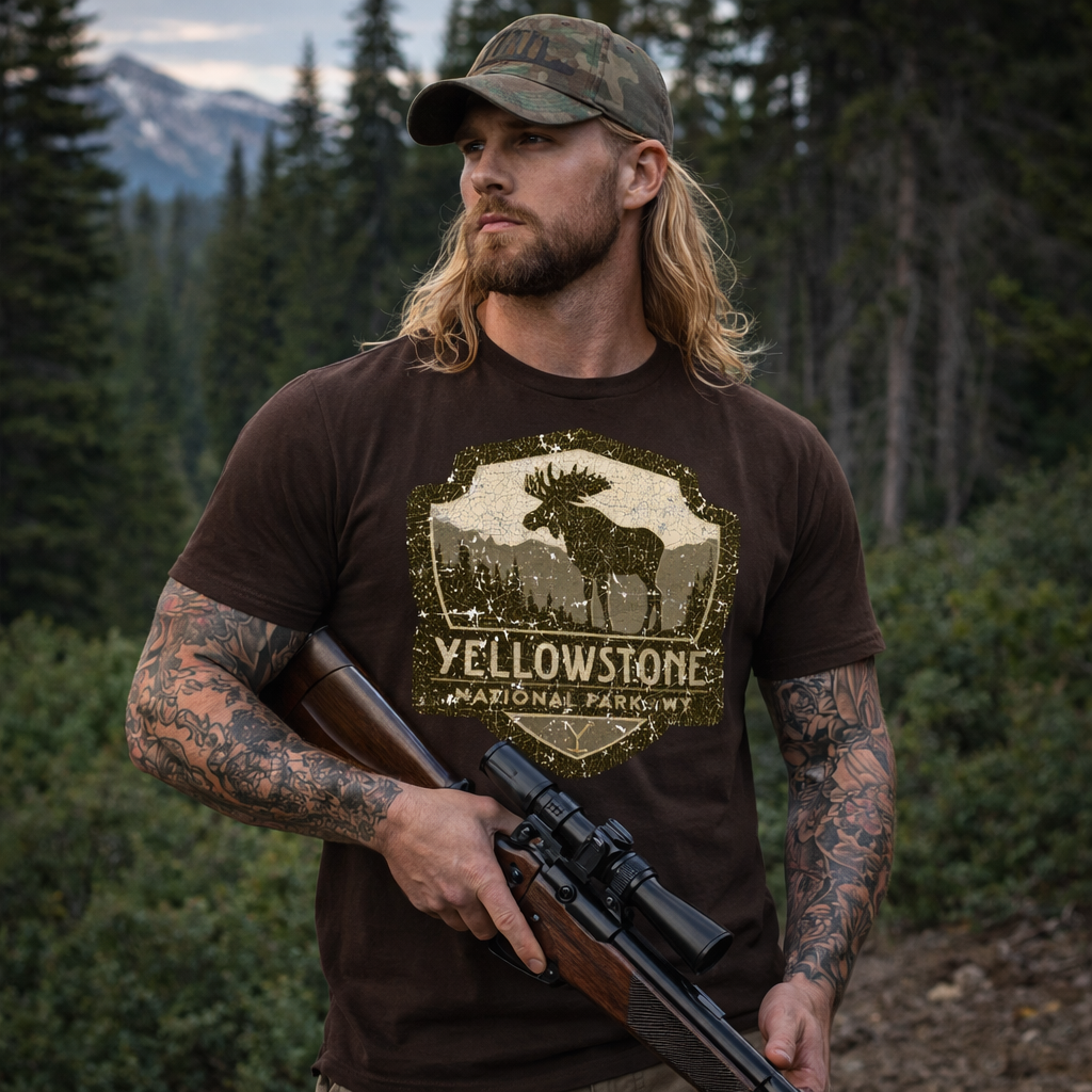 Yellowstone  T shirts , National Park , Camper , Adventure T shirts , unisex T shirts
