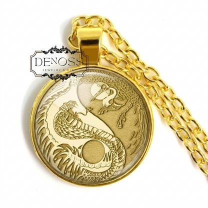Yin Yang Pendant Balance Necklace