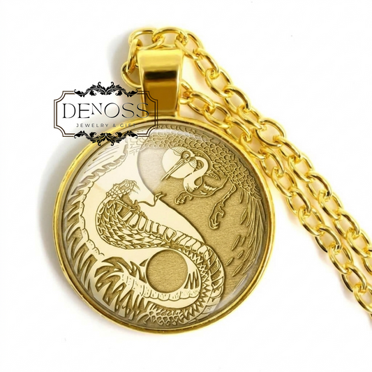 Yin Yang Pendant Balance Necklace