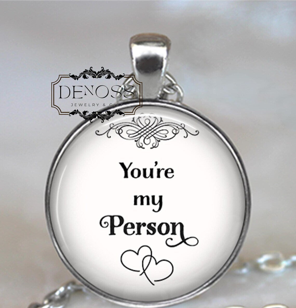 You're my Person necklace,romantic gift,Valentine's or anniversary gift,Valentine gift