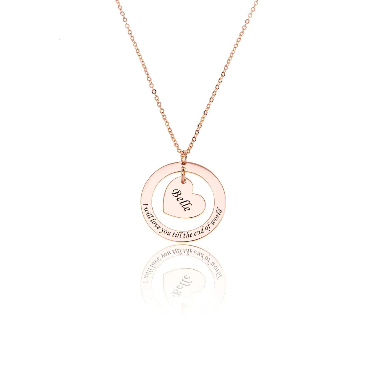 Custom Engraved Name Necklace