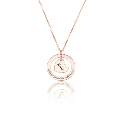 Custom Engraved Name Necklace