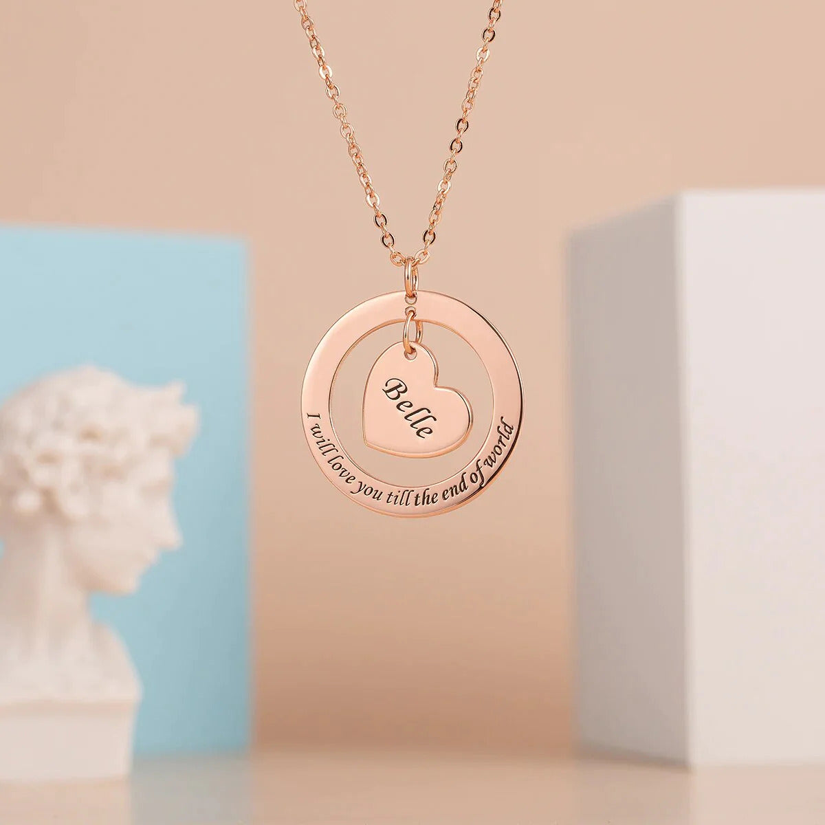 Custom Engraved Name Necklace