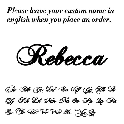 Elephant Name Necklace,Protective Jewelry