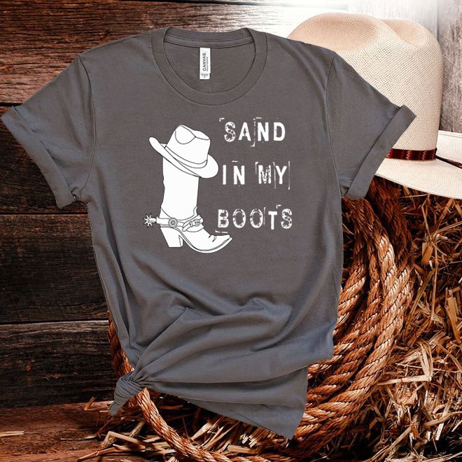 Sand In My Boots Tshirt - Denoss