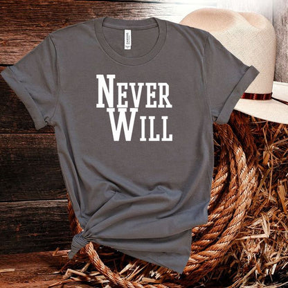 Never Will T shirt - Denoss