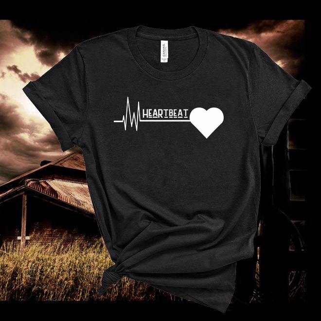 Heartbeat T shirt - Denoss