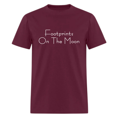 Footprints On The Moon Tshirt - Denoss