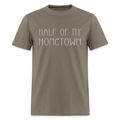 Half of my hometown T shirt - Denoss