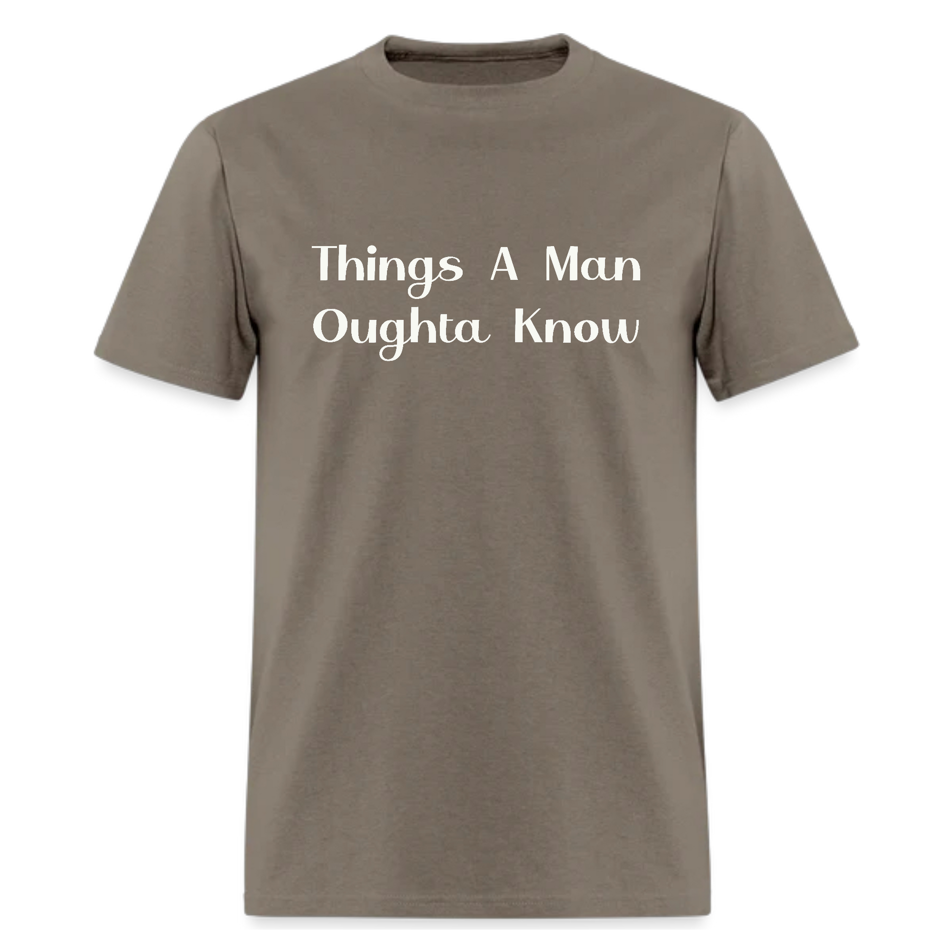 Things a man oughta know Tshirt - Denoss