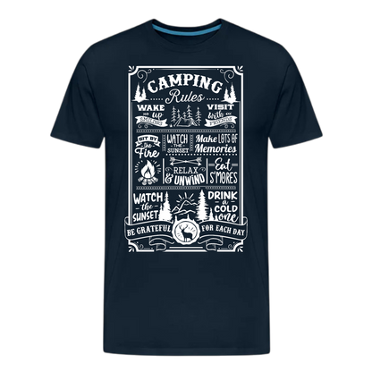 Camping Rules T shirts , Traveler , Nature , Adventure , Camper , unisex T shirts
