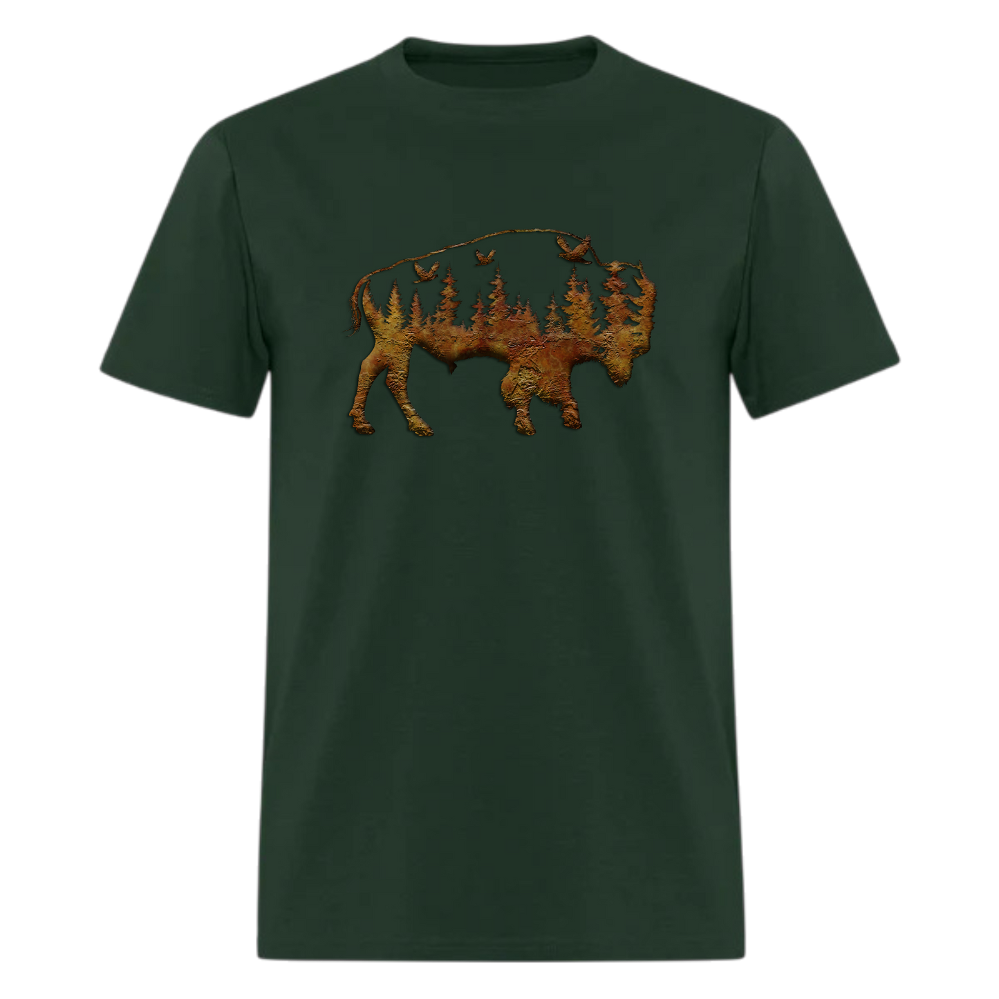 Buffalo TShirt ,Wyoming Gifts,Mens TShirt ,Adventure ,Traveler ,Camper unisex T shirts