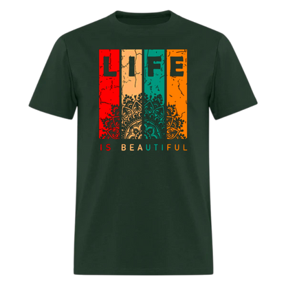 Life is Beautiful T shirts , Trekking T shirts , Nature , Camper , unisex T shirts