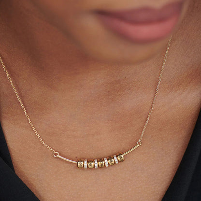 Personalized Custom Name Zircon Necklace Bracelet