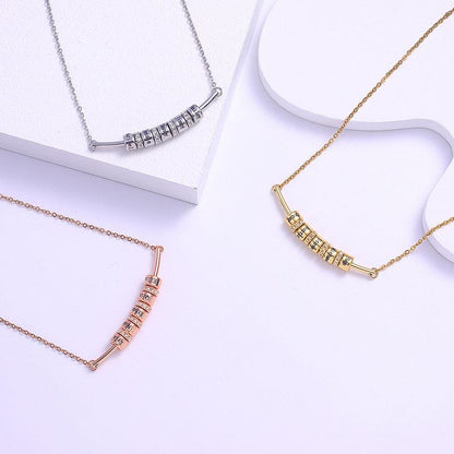 Personalized Custom Name Zircon Necklace Bracelet