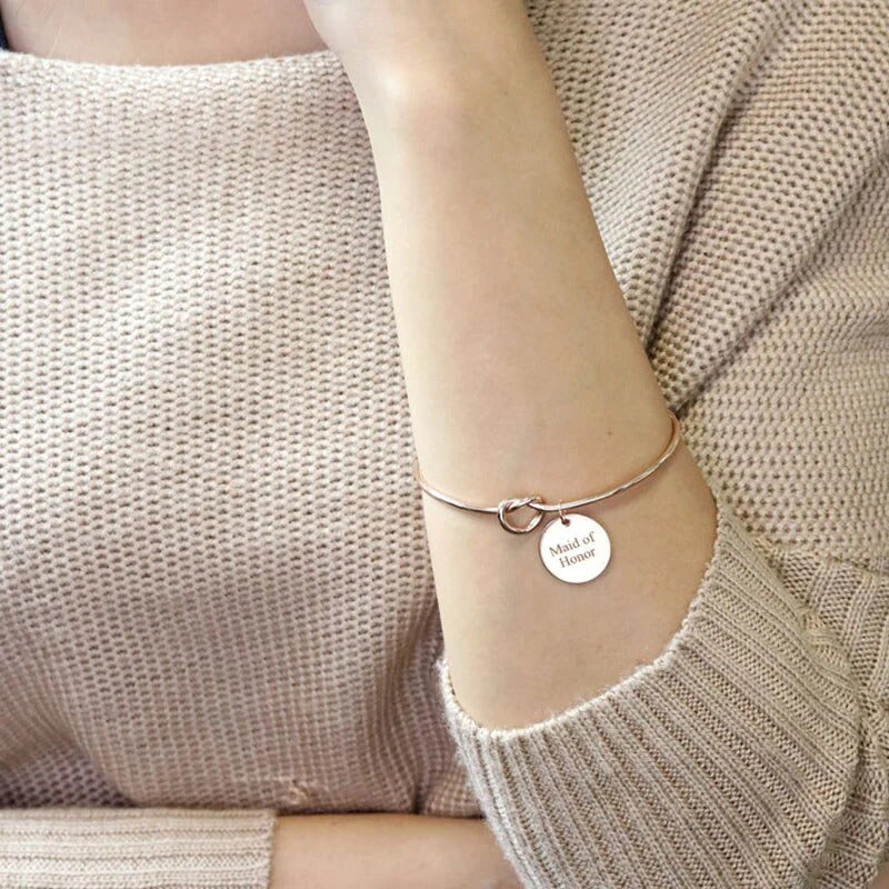 Actual Personalized Handwriting Bracelet,Bangle - Denoss