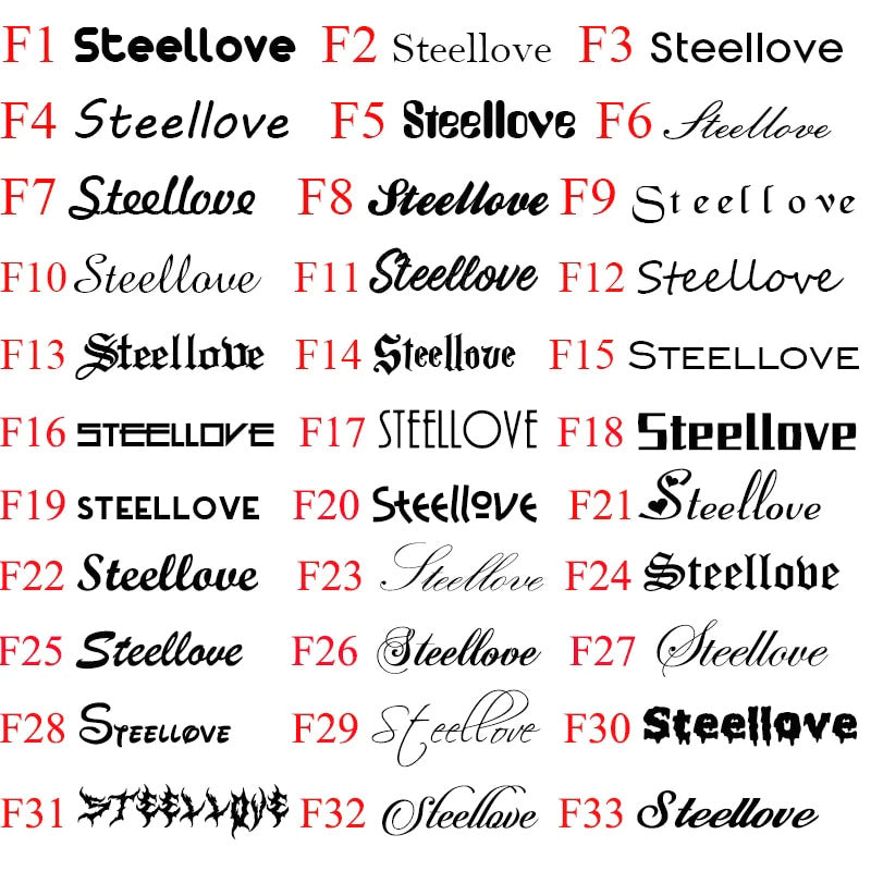 Personalized Family Names Heart Charm Necklace